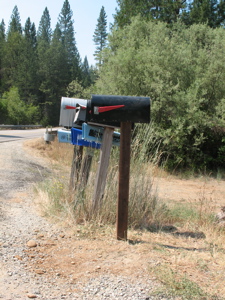 Mailbox - side view